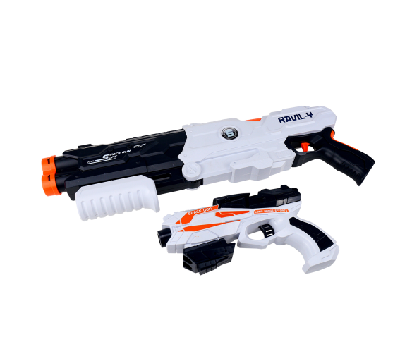 Aga4Kids Sada pistolí na pěnové náboje MR1436 + 10 ks nábojů