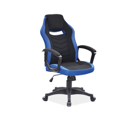 Signal Kancelářská židle Camaro Černá/Modrá