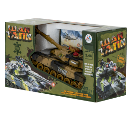 Aga RC Velký válečný tank 9995 2.4 GHz písek
