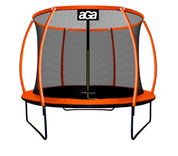 Aga SPORT EXCLUSIVE Trampolína 180 cm Oranžová + ochranná síť