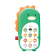 Aga4Kids Dětský telefon Dinosaurus Zelený