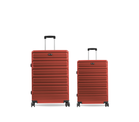 Aga Travel Sada cestovních kufrů S+M CZ203 Červená