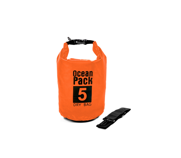 Aga Vodotěsný vak 5 l Oranžový