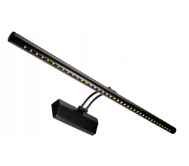Nástěnné svítidlo LED do koupelny - 55 cm - 7W černé