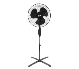 Aga Stojanový ventilátor 43 cm Černý 2DAZ255