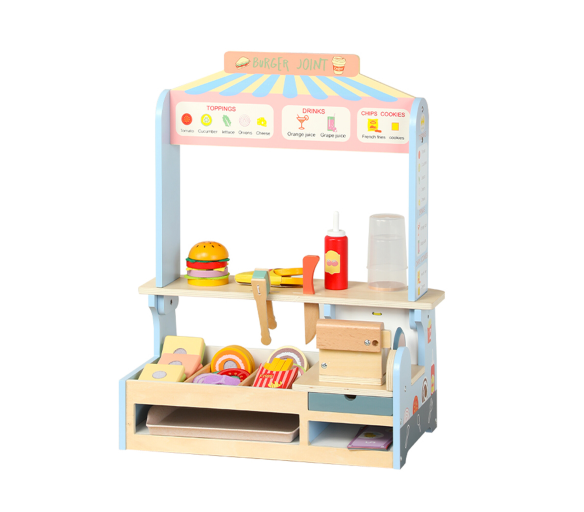 Aga4Kids Dětský dřevěný obchod DZ819