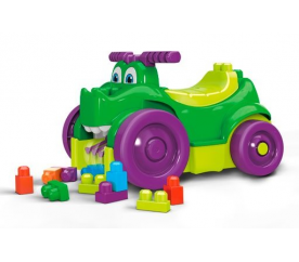 Mega Bloks sběrač kostek krokodýl