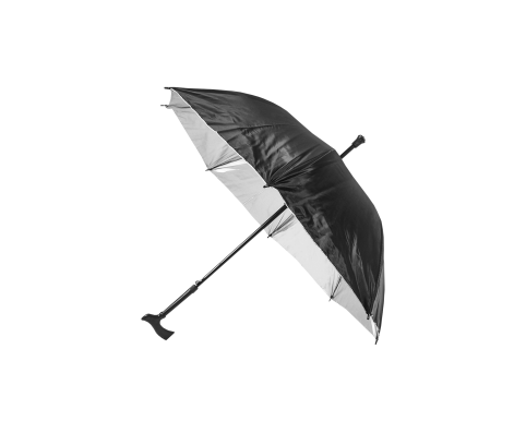 Aga Deštník 2v1 95 cm Černý