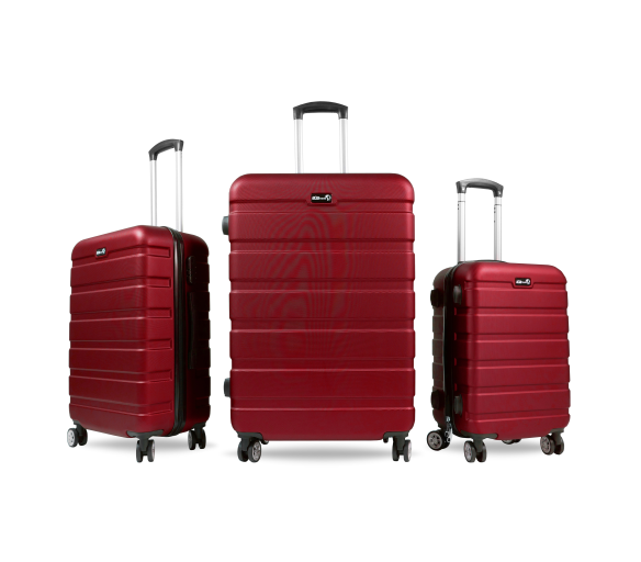 Aga Travel Sada cestovních kufrů MR4650 Červená