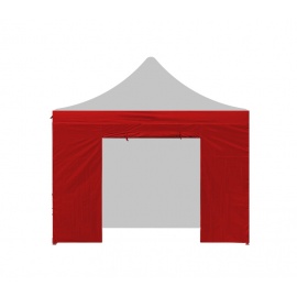 Aga Bočnice s dveřmi POP UP 2x2 m Red