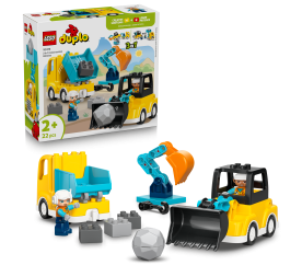 LEGO® DUPLO® 10475 Vozidla na stavbě 3 v 1