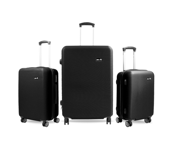 Aga Travel Sada cestovních kufrů MR4651 Černá
