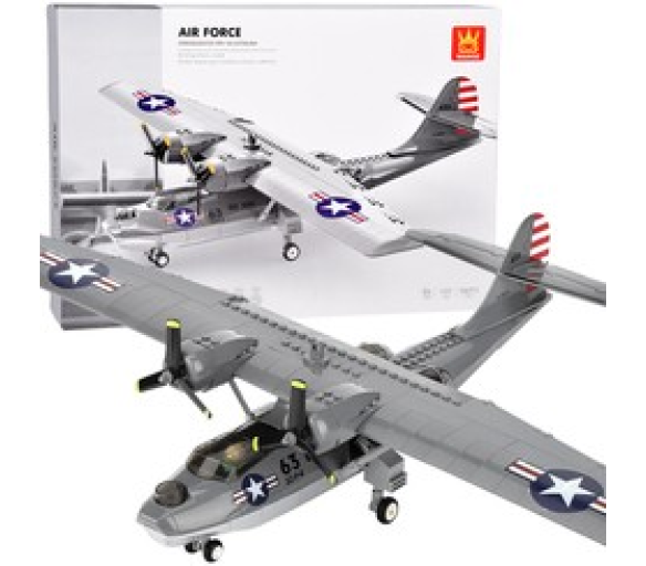 Technické kostky bojový letoun PBY-5A Catalina 364 dílků ZA5322 univerzální