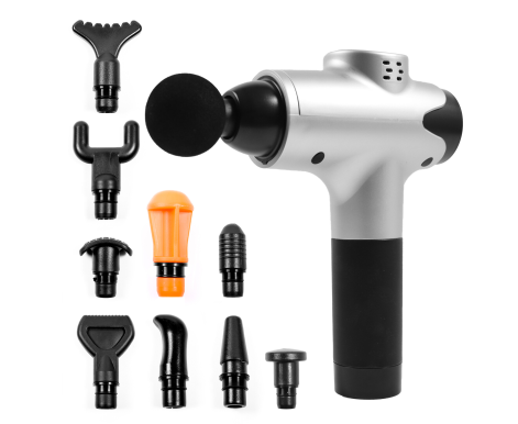 Aga Masážní pistole DS1602 Stříbrná