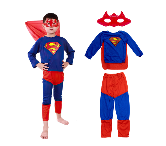 Aga4Kids Dětský kostým Superman M 110-120 cm