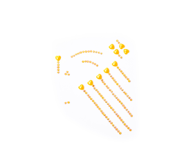 Aga4Kids Samolepící kamínky DS8113AG