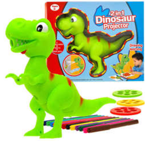 Projektor TRex Dinosaurus s fixy TA0048 Svět trampolín