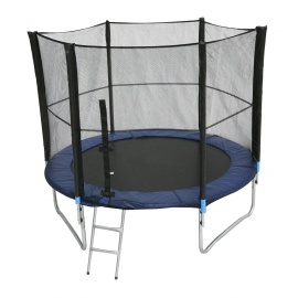 Linder Exclusiv Trampolína XXL 250 cm + ochranná síť + žebřík + krycí plachta