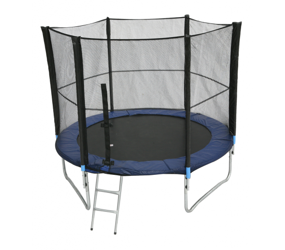 Linder Exclusiv Trampolína XXL 250 cm + ochranná síť + žebřík + krycí plachta