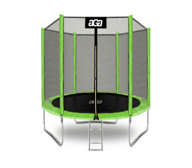 Aga SPORT TOP Trampolína 180 cm Světle zelená + ochranná síť