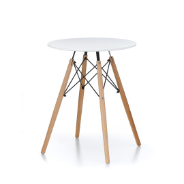 Aga Jídelní stůl 60 cm Bílý