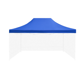 Aga Střecha k prodejnímu stánku 3x4,5m Modrá