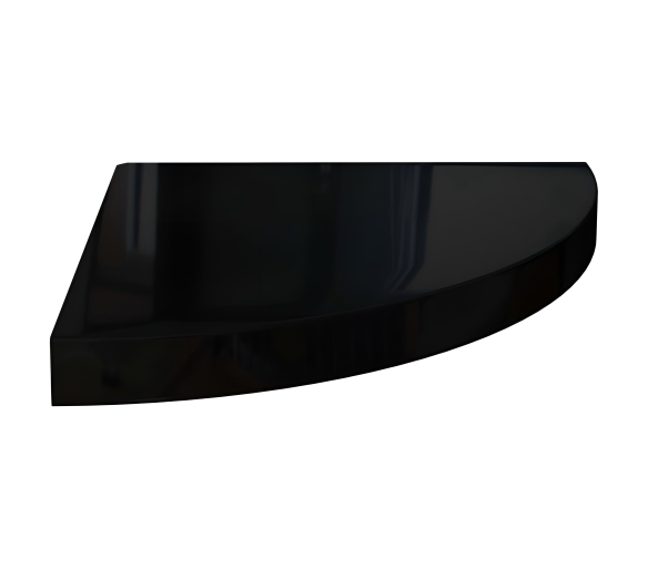 Linder Exclusiv Rohová police 29x29 cm Černá