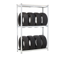 Aga Kovový regál na pneumatiky 180x120x40 cm