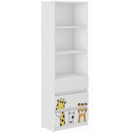 Wooden Toys Dětská knihovna Mini ZOO B-3