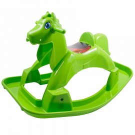 Doloni Plastový houpací koník Zelený
