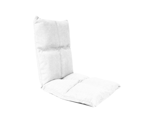 Aga Polohovací křeslo na podlahu 36x48x48 cm Bílé