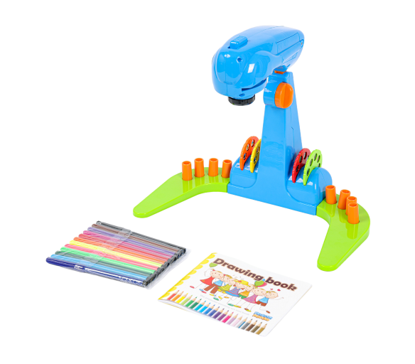 Aga4Kids Dětský kreslící projektor s fixy a předlohami MR1540