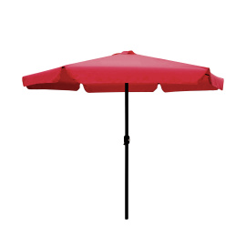 Linder Exclusiv Zahradní slunečník 300 cm Tmavě červený