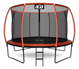 Aga SPORT EXCLUSIVE Trampolína 366 cm Oranžová + ochranná síť + žebřík