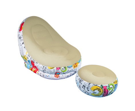 Aga Nafukovací křeslo s podnožníkem DS2505