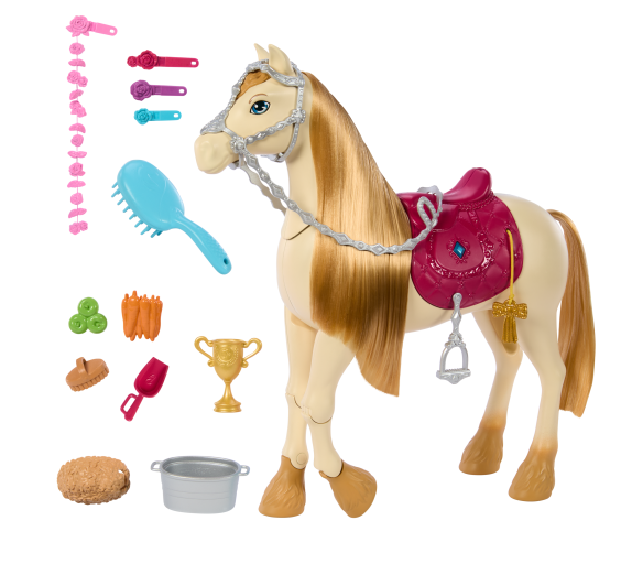 Barbie Tančící kůň se zvuky HXJ42