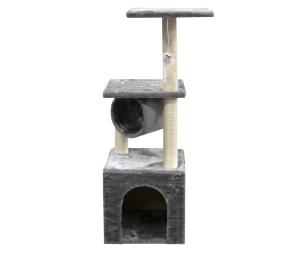 Aga Škrabadlo pro kočky 92 cm Šedé