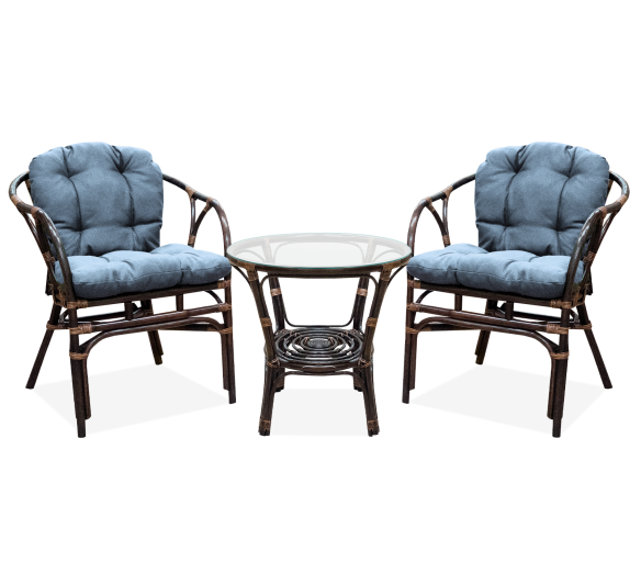 Aga Ratanová sestava SITA Tmavě hnědá/Šedá