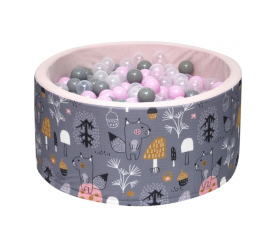 Aga Suchý bazén 90x40 cm s míčky HX4