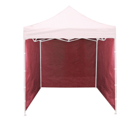 Aga Bočnice k prodejnímu stánku 2x2m Vínová