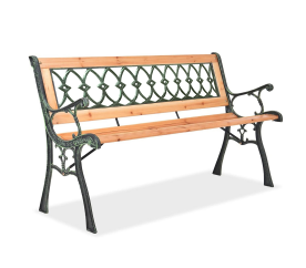 Aga Zahradní lavice 125x52x73 cm 2DAZ333