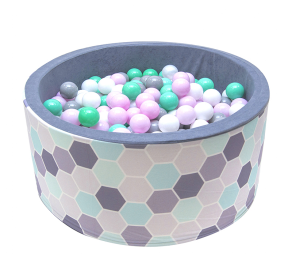 Aga Suchý bazén 90x40 cm s míčky 815