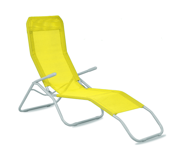 Aga Zahradní lehátko SIESTA Světle zelené