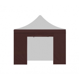 Aga Bočnice s dveřmi PARTY 3x3 m Brown