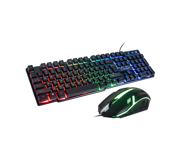 Aga Podsvícená herní klávesnice + myš MR1567