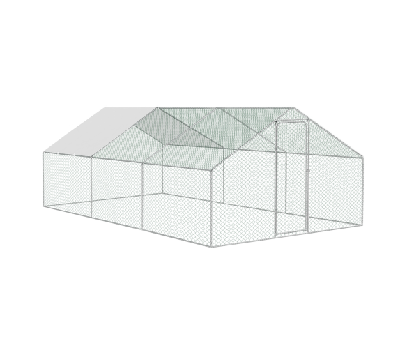 Aga Klecový výběh s plachtou pro slepice 4,5x3x1,95 m