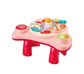 Aga4Kids Dětský interaktivní stoleček Růžový 2DZ241 - II. JAKOST