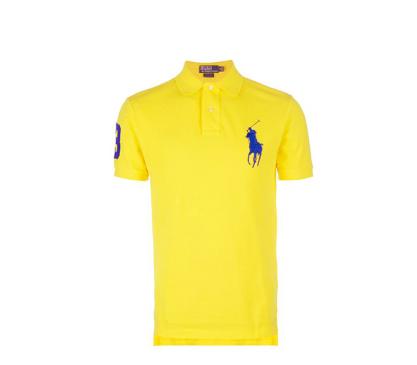 Ralph Lauren Dětské Polo tričko Yellow Big Pony