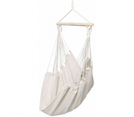 Linder Exclusiv Závěsné houpací křeslo Béžové