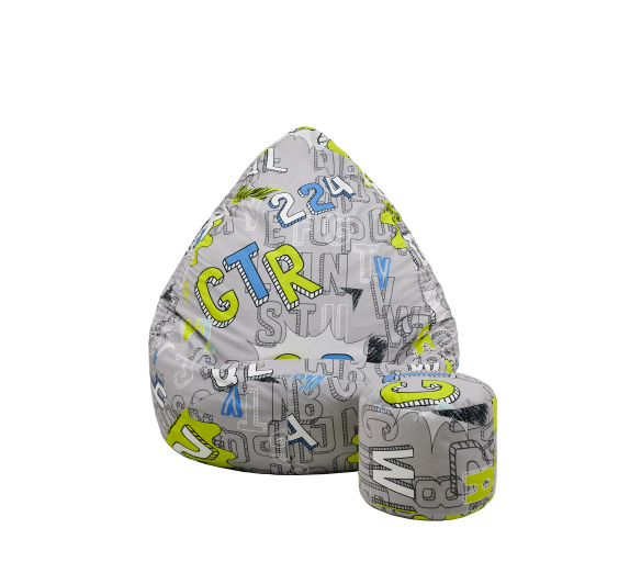 Aga Dětský sedací vak + podnožník 3454